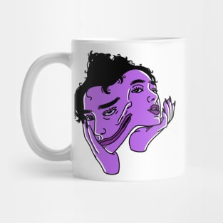 Trippy Face Mug